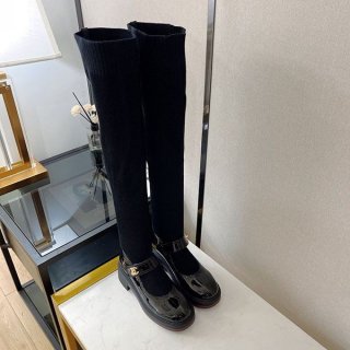 これからの季節にヘビロテ確定!シャネルロングブーツ 本物 shn46843 これからの季節にヘビロテ確定!シャネルロングブーツ 本物 shn46843