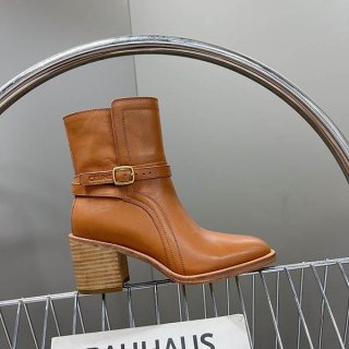 セリーヌ 本物 JODHPUR BOOTS カーフスキン レディースブーツ Cew66843