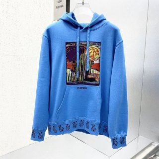大人気!!新色【ジバンシィ】ライトピンク リバースロゴ パーカー 本物 jig25193