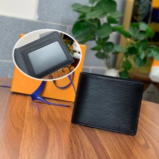 ルイヴィトン 二つ折り財布 本物 エピ M64002 ルイヴィトン 二つ折り財布 本物 エピ M64002