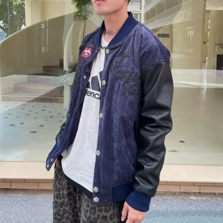 入手困難クロムハーツ 本物 LETTERMAN ジャケット レザーパッチ Kud18156