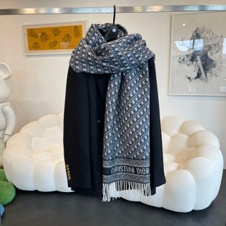 ★完売必須★ディオール オブリーク カシミヤ マフラー 本物 45x200 cm dep95813 ★完売必須★ディオール オブリーク カシミヤ マフラー 本物 45x200 cm dep95813