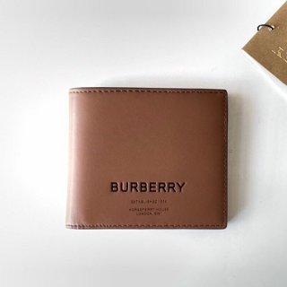 バーバリー コピー ロゴ レザー 折りたたみ財布 Bag06979 バーバリー コピー ロゴ レザー 折りたたみ財布 Bag06979