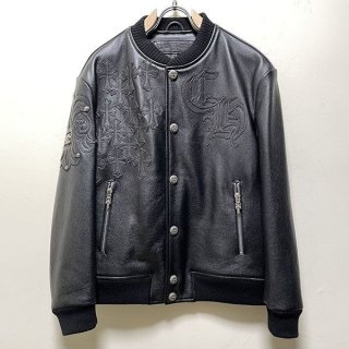 ☆超人気☆クロムハーツ レザーインスピレーションジャケット 本物 Kuq54426