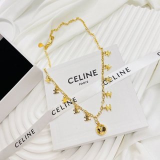 【セリーヌ】トリオンフ 本物サスペンダー ネックレス Ceh67375 【セリーヌ】トリオンフ 本物サスペンダー ネックレス Ceh67375