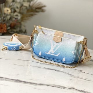 可愛いルイヴィトン ミュルティポシェットアクセソワール コピー★キャンバス ショルダーバッグブルー M57633 可愛いルイヴィトン ミュルティポシェットアクセソワール コピー★キャンバス ショルダーバッグブルー M57633