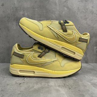 定番トラヴィススコット × ナイキ 本物 エアマックス 1 "ウィート" DO9392700 定番トラヴィススコット × ナイキ 本物 エアマックス 1 "ウィート" DO9392700