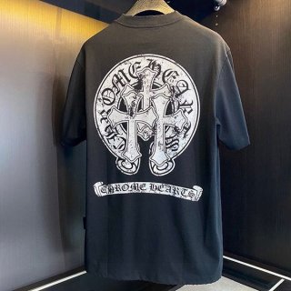 最安値挑戦クロムハーツ コピー Tee ホースシュー Tシャツ 黒 Kuk17309 最安値挑戦クロムハーツ コピー Tee ホースシュー Tシャツ 黒 Kuk17309