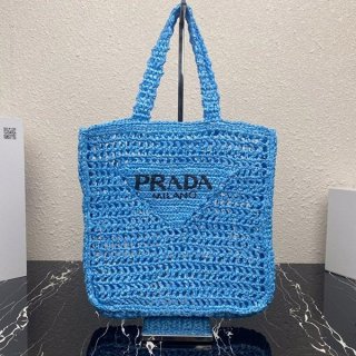 21-22AWプラダ ラフィア トートバッグ 本物 pui84257 21-22AWプラダ ラフィア トートバッグ 本物 pui84257