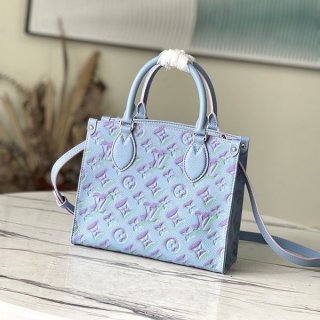 目を惹くカラー ルイヴィトン オンザゴー PM 本物 トートバッグ M46067 目を惹くカラー ルイヴィトン オンザゴー PM 本物 トートバッグ M46067