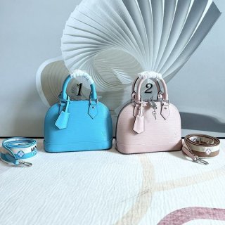 ★日本!!人気！ルイヴィトン アルマ BB エピレザー ショルダーバッグ 本物 2色 M59786