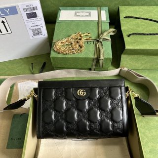 可愛いグッチ GG キルティングレザー ショルダーバッグ 本物 guu83306 可愛いグッチ GG キルティングレザー ショルダーバッグ 本物 guu83306