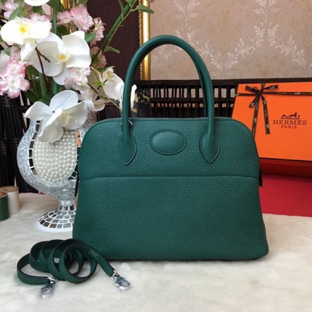 日本未入荷 エルメス ボリード31本物 エトープ シルバー金具 erz86493