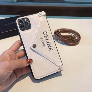 送料込【セリーヌ 本物】NEWストラップ付き iPhone 11/12 Pro ケース Cep38164 送料込【セリーヌ 本物】NEWストラップ付き iPhone 11/12 Pro ケース Cep38164