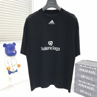 超希少!バレンシアガ アディダス 本物 Tシャツ メンズ bak07891 超希少!バレンシアガ アディダス 本物 Tシャツ メンズ bak07891
