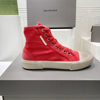 目を惹くカラーバレンシアガ コピー PARIS HIGH TOP スニーカー レッド bap22382 目を惹くカラーバレンシアガ コピー PARIS HIGH TOP スニーカー レッド bap22382