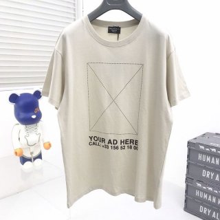 春夏新作【バレンシアガ】ロゴ入りコットン 本物 Tシャツ baq32255 春夏新作【バレンシアガ】ロゴ入りコットン 本物 Tシャツ baq32255