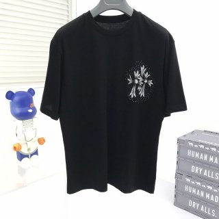 超希少!クロムハーツ クロスTシャツ 本物★【追跡付】 Kur10688 超希少!クロムハーツ クロスTシャツ 本物★【追跡付】 Kur10688