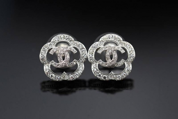 超希少！シャネル ccロゴマーク★お花ピアス 本物 shc18721