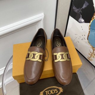 ◆送料関税込◆ TODS ケイトレザーローファー 本物 ton73371