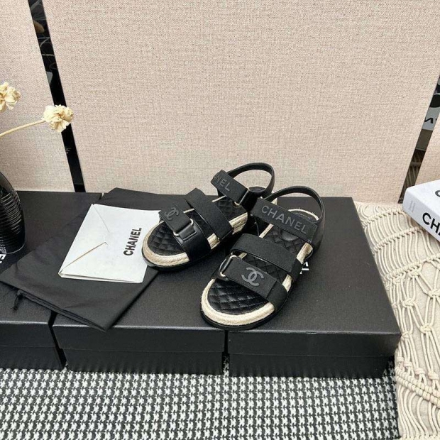 ★日本!!人気！シャネル カーフスキン サンダル 本物 shs69288
