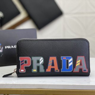 人気No1プラダ 財布 本物 ラウンドファスナー 長財布 puj10021