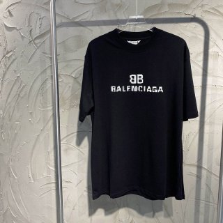 22AWバレンシアガ BB PIXEL 本物 ミディアムフィット Tシャツ bai08402 22AWバレンシアガ BB PIXEL 本物 ミディアムフィット Tシャツ bai08402