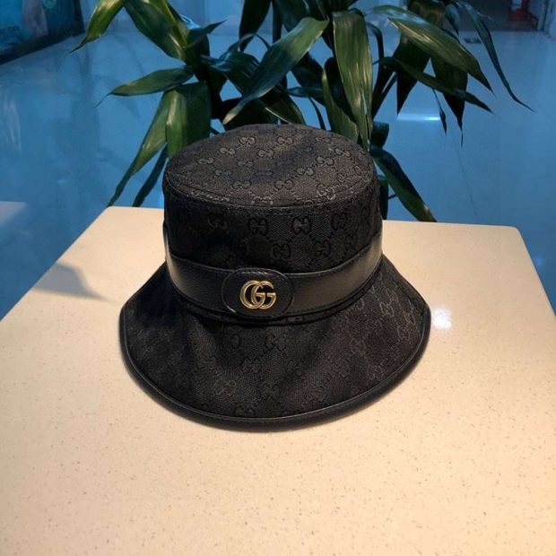21-22AW グッチ GGキャンバス フェドラ バゲットハット本物 可愛い guk29514