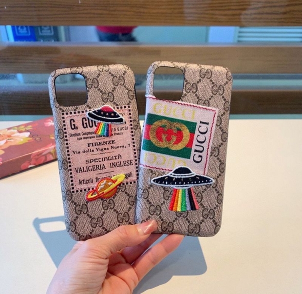 春もの新作グッチ スマホケース 本物 オフィディア iPhoneケース gud03970