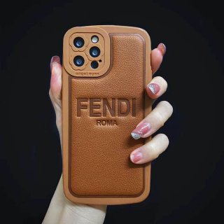 最安値挑戦 フェンディ iPhone 13/12/11/ Pro ケース スマートフォンケース 本物 fek21165