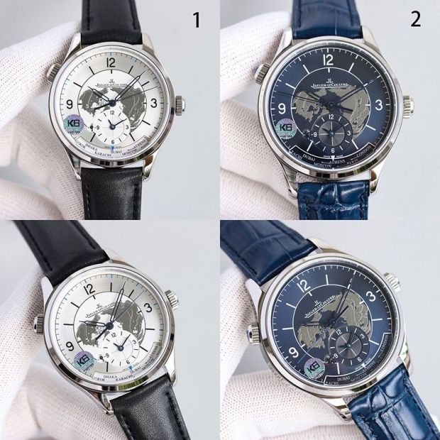 世界中で大人気ジャガールクルト ジオフィジック ユニバーサルタイ 本物 42mm 2色 Jav83105