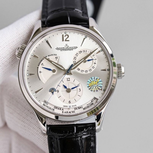 稀少ジャガールクルト 本物 マスタージオグラフィーク 42mm Jae52224