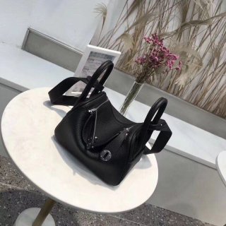 エルメス リンディ ミニ ヴェルソ本物 スイフト シルバー金具he26037