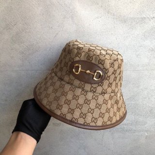 秋冬新作 グッチ GGキャンバス フェドラ バゲットハット guz46238 秋冬新作 グッチ GGキャンバス フェドラ バゲットハット guz46238