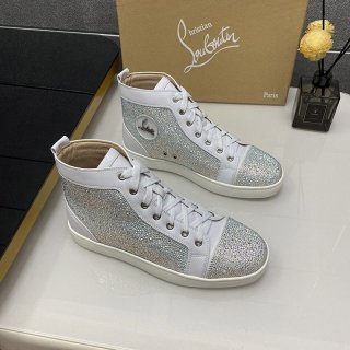 世界中で大人気クリスチャンルブタン ラインストーン&レザー スニーカー本物 Ruf78338 世界中で大人気クリスチャンルブタン ラインストーン&レザー スニーカー本物 Ruf78338