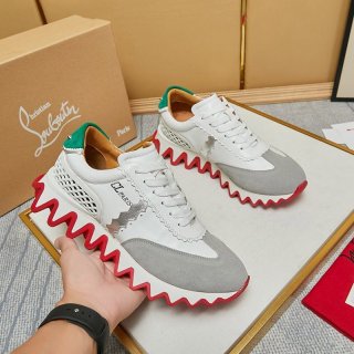 【日本未発売】ルブタンコピー LOUBISHARK 爽やかホワイト ★スニーカー Rux78311 【日本未発売】ルブタンコピー LOUBISHARK 爽やかホワイト ★スニーカー Rux78311