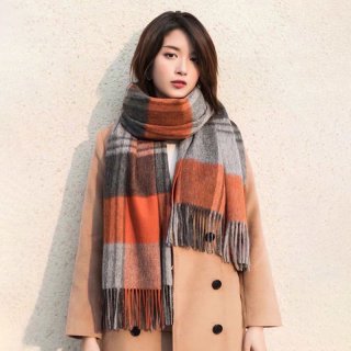 希少色バーバリー 本物 クラシック カシミヤ チェック マフラー Ban98471 希少色バーバリー 本物 クラシック カシミヤ チェック マフラー Ban98471