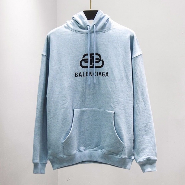 争奪戦バレンシアガ パーカー 本物＊BBロゴ プリント付き スウェット bak36738