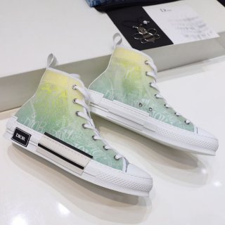 ★日本!!人気!ディオール B23 ハイトップスニーカー コピー★プリント キャンバス dem74259 ★日本!!人気!ディオール B23 ハイトップスニーカー コピー★プリント キャンバス dem74259