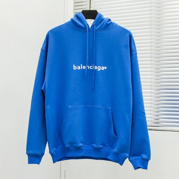 定番バレンシアガ パーカー 本物 メンズフロントロゴ フーディ baw04579