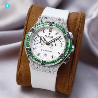 ★日本!!人気！ウブロ 本物 時計 ビッグ バン スティール バケットダイヤモンド 4色 huq33999