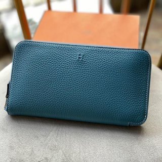 エルメス アザップ クラシックロング本物 エプソン シルバー金具he19075