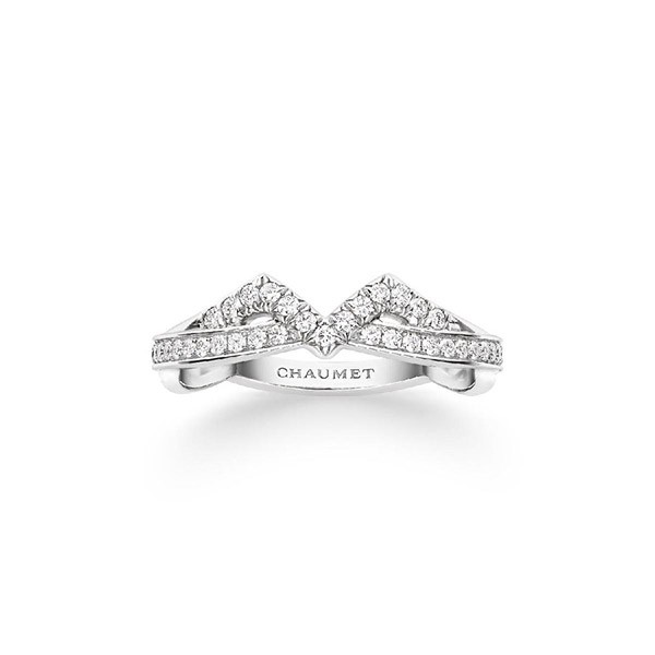 送料無料 ショーメ 本物「JOSéPHINE AMOUR DAIGRETTE」「ジョゼフィーヌ」コレクション アムール エグレット マリッジリング shz80973