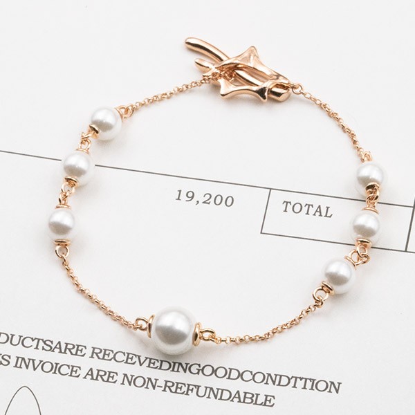 ミキモト Coral Collection ブレスレット 本物 mie47426