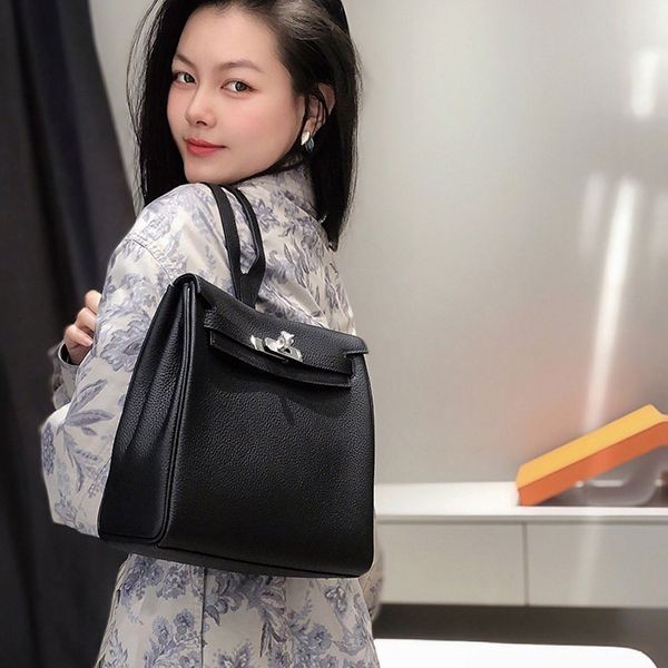 エルメス ケリーアドPM リュックサック 本物 Kelly Ado シルバー金具
