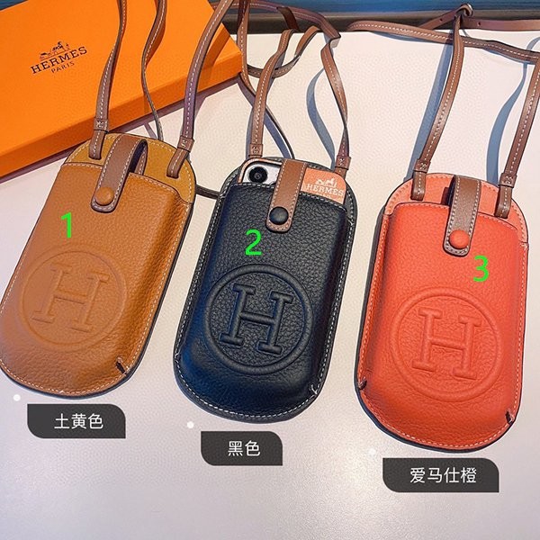 入手困難 エルメス スマホポーチネックストラップ付 コピー ere02188