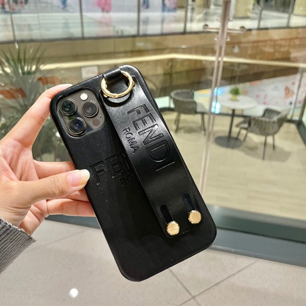 希少 フェンディ カーフレザースマホケース 本物iPhone14Pro/14ProMax fes13402