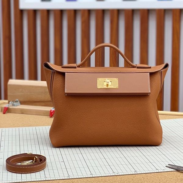 入手困難エルメス 奇跡のバッグ 24/24 本物 サイズ29 最新ケリー erc13041