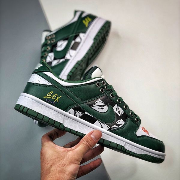 人気No1ナイキ DUNK LOW TEAM GREEN ダンク 本物 ロー チームグリーン