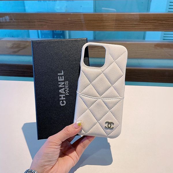 シャネル iphone13/14Proケース 本物 shu48896